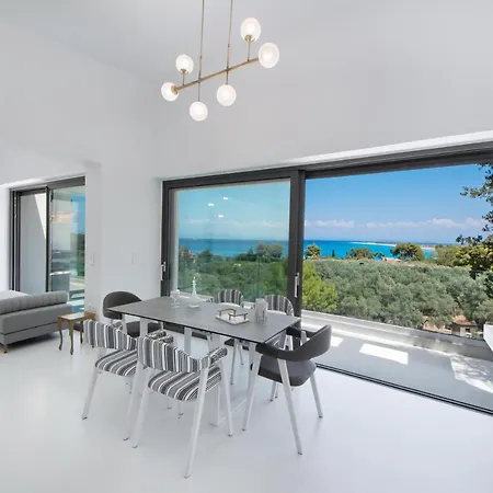 Villa Anthos - Fresh Modern Villa, Pool, Close To The Beach Agios Ioannis  Exterior photo