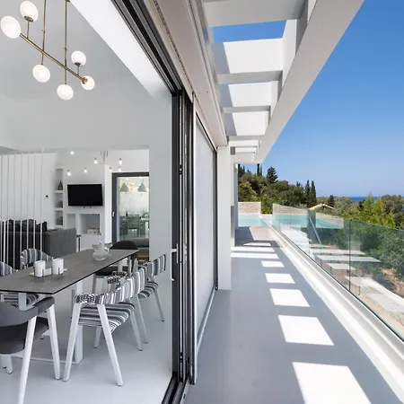 Villa Anthos - Fresh Modern Villa, Pool, Close To The Beach Agios Ioannis  Exterior photo
